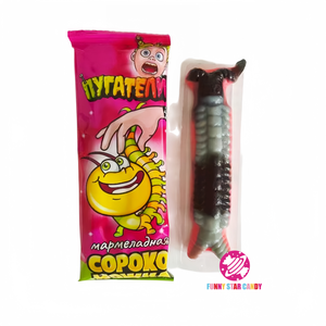 Délicieux bonbons gominolas personnalisés saveur de fruits sucrés Halloween bonbons mous colorés en forme de mille-pattes bonbons gomitas - Product Image 6