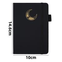 Petit agenda A6, couverture rigide en cuir PU, avec bande élastique, journal, agenda personnalisé pour le bureau, l'école, la promotion des entreprises