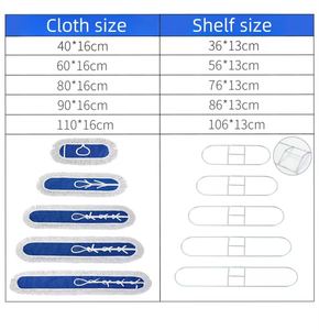 Hotel grande Area pulizia 360 ° ecologico lavabile mocio 40cm <span class=keywords><strong>60cm</strong></span> 90cm 110cm - Product Image 5