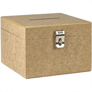 Moderna Hucha de Ahorro de Dinero Portátil, Resistente al Fuego y al Agua, de MDF AHMH de Alta Calidad, para Planificar Presupuesto - Product Image 2