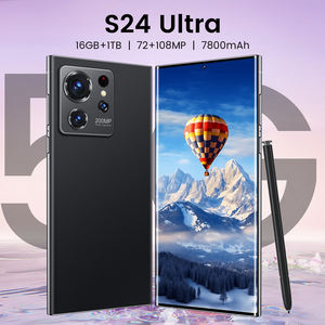 Livraison rapide Nouveau téléphone portable Android 15 S24 Ultra pas cher Charge rapide Version mondiale Smartphone élégant - Product Image 2