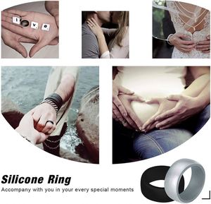 New Style Soft <b>Silicone</b> <b>Rubber</b> Finger Rings for Men and Women Wedding Supplies Moulding Processing Service Seal Usage - Product Image 4