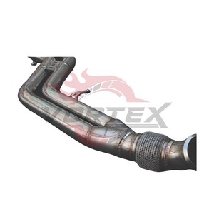 Échappement à soupapes Vortex Aggressive Sound compatible avec BMW F87 M2 N55 3.0T avec embouts quadruples, garantie de 2 ans - Product Image 2