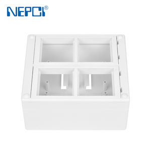 Boîte de <span class=keywords><strong>prise</strong></span> murale espagnole à forte demande XJY-ZMC-11-4S Europe Type Multi Socket Série 45 Boîte montée sur bureau - Product Image 3