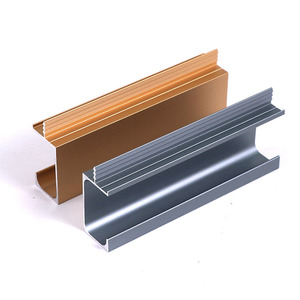 Tủ bếp sang trọng hiện đại g J C hình dạng nhôm hồ sơ đồ nội thất kéo xử lý - Product Image 5