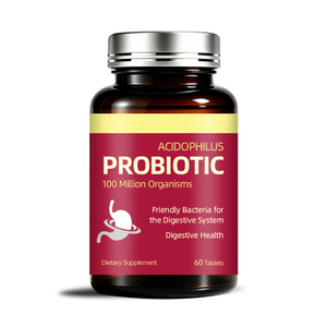 Капсулы пробиотиков Acidophilus для женщин и мужчин, добавка с Lactobacillus, ежедневный пробиотик для здоровья пищеварения, частная торговая марка - Product Image 2