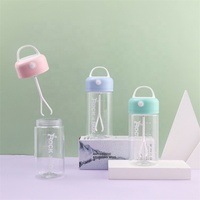 Vaso Mezclador Vortex Libre de BPA, Botella Deportiva para Gimnasio y Viajes, Batidora Eléctrica de Proteínas