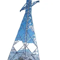 50m und 60m feuer verzinkter Stahlgitterrohr-Telekommunikation sturm zur Unterstützung von Pol antenne und Mikrowelle