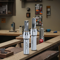 Mèches de toupie CNC à trois cannelures TCT personnalisables Outil de gravure sur bois 3D 2D Support OEM Fraises à bois pour le travail du bois