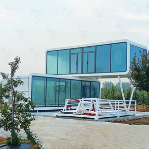 Cabine mobile intelligente, salon, hôtel de luxe en plein air, complexe hôtelier, villa de campagne à double étage, entrepôt - Product Image 4
