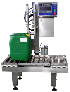 Automático 10-20kg Botella Líquido Lubricante Motor Aceite Lubricante Pesaje Barril Máquina de llenado Línea de producción Máquina de embalaje - Product Image 2