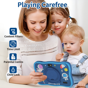 Factory Price OEM <b>7</b>-Inch Kids Educational School Learning Games <b>Tablet</b> Android 15 4+64GB WiFi OEM Anti-Drop Protective Case Toys - Product Image 4