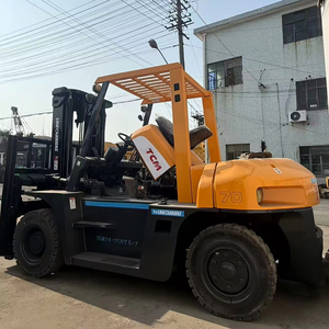 <b>Used</b> TCM 7 Ton Diesel Engine Forklift Powered <b>Pallet</b> Truck Japanese FD50/FD70/FD80/CPCD70 Retail 6-Month Warranty - Product Image 1