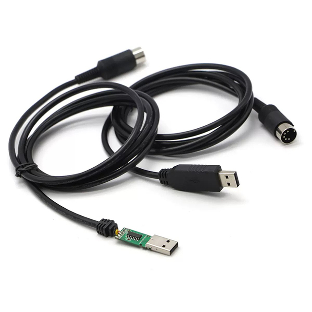 Custom FTDI FT232RL RS232 USB to 5pin 8 Pin MINI DIN Midi TTL Serial Cable
