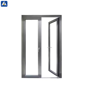 <span class=keywords><strong>Porte</strong></span> d'<span class=keywords><strong>entrée</strong></span> avant en aluminium Fenêtres en aluminium Double vitrage <span class=keywords><strong>Prix</strong></span> Portes françaises en verre moderne <span class=keywords><strong>Porte</strong></span> d'<span class=keywords><strong>entrée</strong></span> à battant en aluminium - Product Image 2