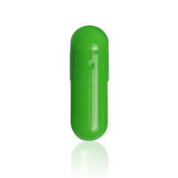 Capsules végétariennes vides HPMC Taille 00 0 1 Transparentes ou couleurs personnalisées avec impression de logo pour compléments nutritionnels