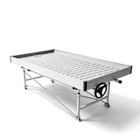 Grande table de culture à refoulement en ABS pour pépinière, avec système d'irrigation, banc roulant, multi-usages, pour serre commerciale, pour semis Hangdi