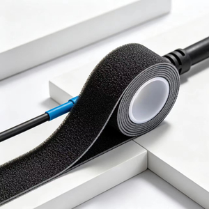 เทปพันสายไฟทนความร้อนสูงแบบปรับแต่งได้ เทปพันสายไฟทนต่อการขัดถู เทปพันสายไฟแบบผ้าคุณภาพพรีเมียม - Product Image 1