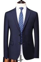 Veste de costume noire sur mesure de haute qualité, moderne, unie, haute couture, pour homme, style italien haut de gamme, pour affaires