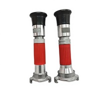 Lance d'incendie russe réglable en aluminium Hong'an HA-GN-DN65 DN65 1.6MPa, jet multi-courants et brouillard, GOST CIS, usine OEM industrielle