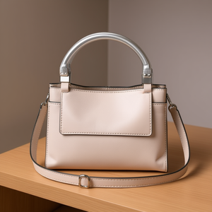 Manico per Borsa Ilan 23 Cm con Chiusura in Alluminio per Accessori Borse - Product Image 2