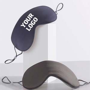 Antifaz de Seda Satinada Personalizado con Logotipo Empresarial, Colorido, con Correa Elástica para Hotel, Ayuda a Aliviar la Fatiga Relacionada con el Sueño - Product Image 1