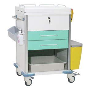 Mobiele Medische Aanvullingswagen - Afsluitbare Laden & Gecategoriseerde Opslag voor Ziekenhuisafdelingen - Product Image 6