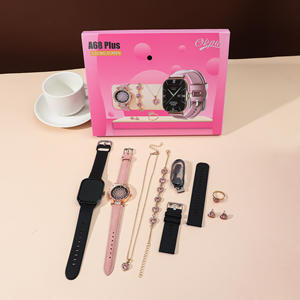 Reloj inteligente A68 Plus para mujer 8 en 1 para reloj deportivo Bluetooth Diamond Set Jewelry Compass Android IOS - Product Image 2