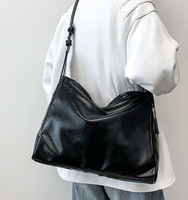 Nouveau Sac Bandoulière Homme Tendance 2026 Style Décontracté Grande Capacité – Sac de Shopping Souple et Décontracté