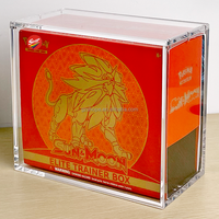 Boîte en acrylique transparente à bords arrondis SHP en promotion pour Pokémon TCG Ascended Heroes ETB Elite Trainer Box, protection UV en acrylique de 6 mm