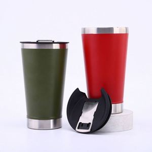 Tasse isotherme en acier inoxydable pour voiture, avec décapsuleur intégré – Article promotionnel très demandé - Product Image 3