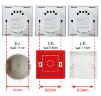 Prise intelligente Wi-Fi UK 16A, interrupteur mural standard et prise de courant, compatible Wi-Fi/Zigbee/application Tuya/maison intelligente/hôtel