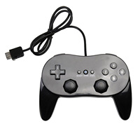 Manette de jeu Wii classique de 2e génération, tout nouveau contrôleur de jeu filaire pour console Wii