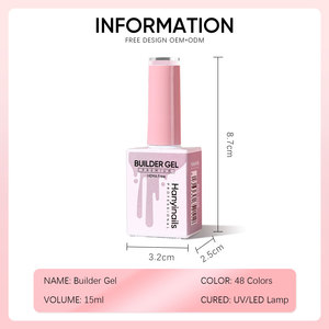 48 colori Shimmer Gel <span class=keywords><strong>di</strong></span> Biab per unghie salone <span class=keywords><strong>di</strong></span> estensione per unghie liquide Private Custom Biab Builder Gel smalto per unghie <span class=keywords><strong>Kit</strong></span> - Product Image 4