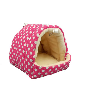 Mini criceto letto nascondiglio protezione amaca piccolo Pet letto gerbillo Habitat Mini casa gabbia nido criceto accessori criceto - Product Image 4