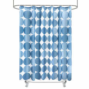 Personnalisé Nouveau Géométrique Numérique Imprimé 100 _ Polyester Imperméable <span class=keywords><strong>Rideau</strong></span> De Douche Décoratif pour Baignoires - Product Image 2
