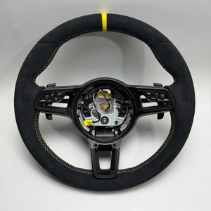 Volant en daim personnalisé et amélioré pour <span class=keywords><strong>Porsche</strong></span> Panamera, Macan, Cayenne, <span class=keywords><strong>Taycan</strong></span>, 911, 718, 997, 958, 981, 987 - Product Image 2