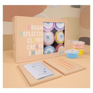 Kit de Slime de Arcilla Seca al Aire al por Mayor OEM, Nuevo Juguete de Fantasía con Cristales para Niños, de Proveedor Chino, Plastilina y Slime DIY con Juguete de Cristal - Product Image 2