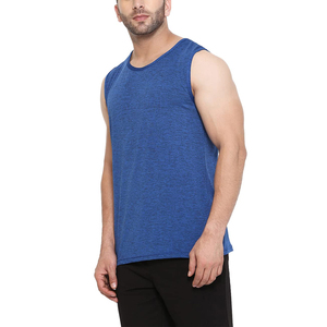 Custom Breathable Casual <b>Singlet</b> Tank Top <b>for</b> <b>Men</b> 90%Polyester 10%Spandex Sublimation Print Washed Finish - Product Image 4