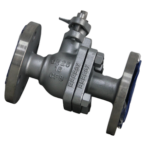 Válvula de bola manual Q41F-16P para la industria de tratamiento de agua ambiental, tipo trampa de bola Q41F-16P - Product Image 1