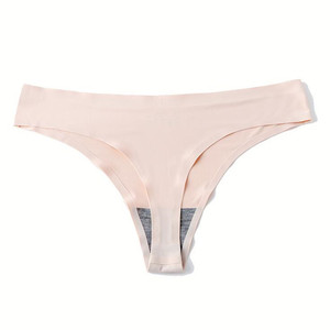 Womens <strong>Thong</strong> Underwear Lace Hollowed Out T Back Low Waist Ice Silk Sexy Cheeky <strong>Thong</strong> <strong>See</strong> <strong>Through</strong> Panties - Product Image 1