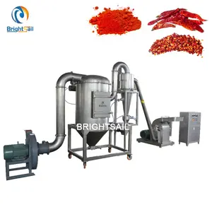 Spice grinder hammer mill crusher Brightsail cumin turmeric coriander cinnamon ginger curry powder making machine