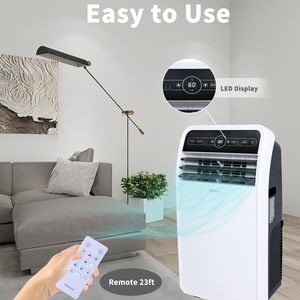 Climatiseur portable Shinco 12000 Btu, mode ventilateur, déshumidificateur, pour usage domestique - Product Image 6