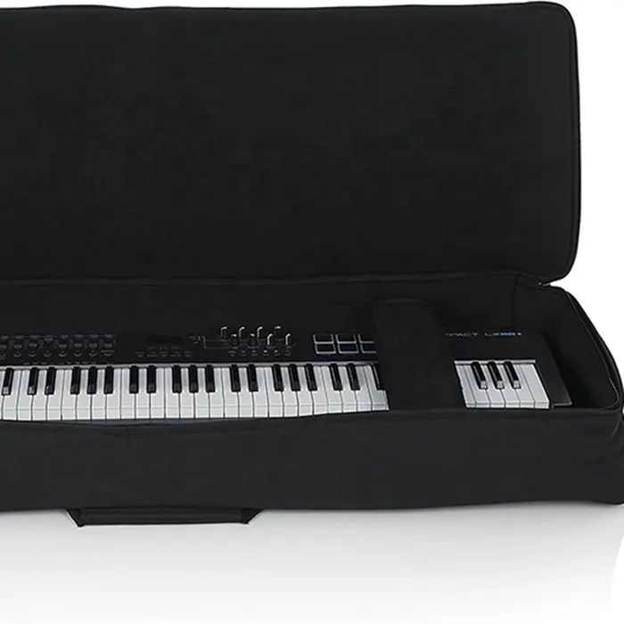 61 Key Keyboard Case,Keyboard Piano Gig Bag Portable 40"x16"x6" Waterproof Durable Padded Keyboard Case Bag For 61