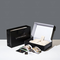 Ensemble d'emballages avec logo personnalisé vente en gros d'enveloppes cartes manuels sacs à poussière boîtes de sacs en papier étiquettes volantes pour emballage cadeau de qualité supérieure