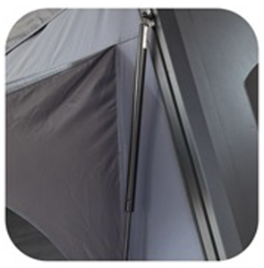 Tente de toit intelligente pour le camping avec 2 tiges de support >3000 mm, bande LED étanche et prise USB, ouverture automatique rapide - Product Image 6