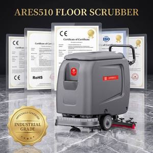 Fregadora de Pisos Comercial <span class=keywords><strong>Ares</strong></span> 510 24V 85Ah, Lavadora de Pisos Silenciosa de 510 mm para Hoteles, Resorts y Salones de Belleza - Product Image 3