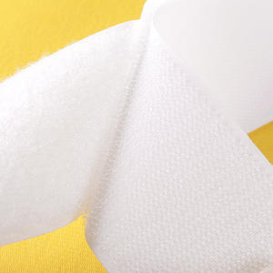 Ventes en gros de rubans auto-agrippants tissés non adhésifs pour machines à coudre, attaches pour vêtements, accessoires blancs, support OEM ODM - Product Image 2