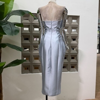 Robe de soirée sans bretelles pour femme Fine Fashion 2026 Nouvelle robe de soirée haut de gamme légère et luxueuse