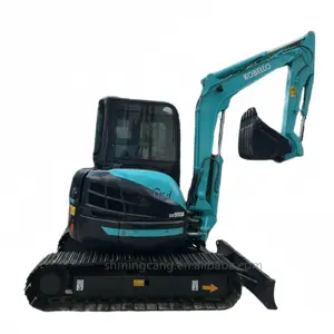 Cheap Price Used Excavators KOBELCO SK55SR With Less Working Time Are Sold World Wide
